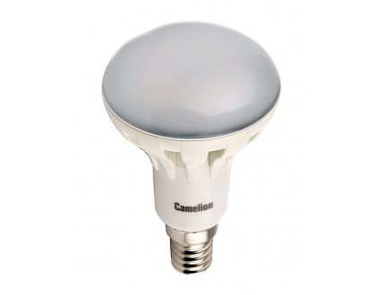 Лампа R50 Е14 светодиод. (LED) 5,5Вт (= 60Вт ЗЛН) тепло-бел. 220В Camelion