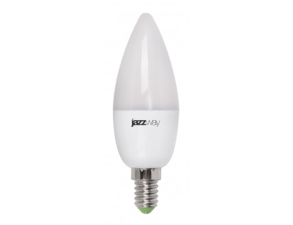 Лампа PLED- DIM C37 7w 3000K 540 Lm E14 230/50 Jazzway