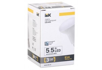 Лампа светодиодная R50 рефлектор 5,5 Вт 420 Лм 230 В 4000 К E14 IEK