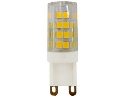 Лампа "капсула" G9 светодиод. (LED) 3,5Вт (= 35Вт ГЛН) хол.-бел. 220В ЭРА