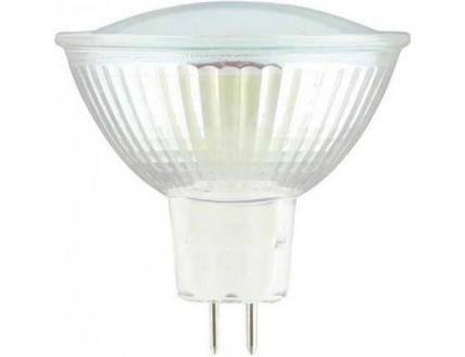 Лампа MR-16 d51 GU5.3 светодиодная (LED) 3Вт (= 30Вт ГЛН) тепло-белый 12В Camelion