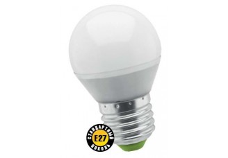 Лампа светодиодная (LED) "шар" Navigator 5Вт холодный белый 230В