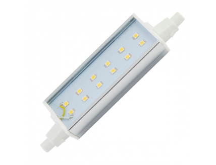 Лампа для прожектора R7s светодиодная LED (замена ГЛН 118мм) 12Вт 30000 ч холодно-белый 220В ecola