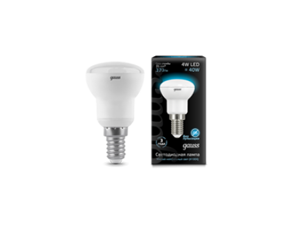 Лампа Gauss LED Reflector R39 E14 4W 4100K 1/10/50