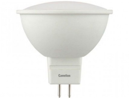 Лампа MR-16 d51 GU5.3 светодиодная (LED) 7Вт холодно-белый 220В Camelion
