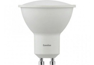Лампа MR-16 d51 GU10 светодиодная (LED) 7Вт теплый белый 230В Camelion