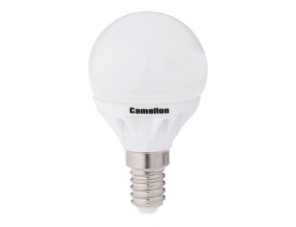 Лампа "шар" Е14 светодиод. (LED) 3Вт тепло-бел. 230В Camelion