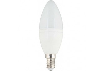 Лампа "свеча" Camelion Е14 светодиодная (LED) 6,5Вт холодный белый матовая 230В