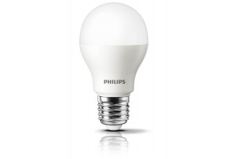 Лампа "груша" Е27 светодиод. (LED) 7.5Вт (= 60Вт ЛН) теп-бел. 230В 15000ч. цветопередача>80 PHILIPS