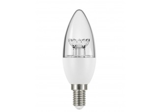 Лампа "свеча" Е14 светодиод. (LED) 5,4Вт (= 40Вт ЛН) тепло-бел. прозрачная 230В OSRAM