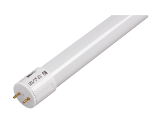 Лампа светодиодная (LED) линейная D. 26мм G13 10Вт 230В матовая нейтральная холодно-белая Jazzway