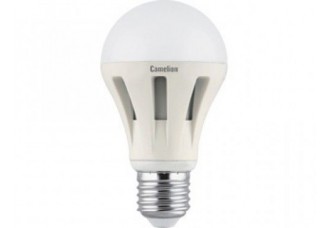 Лампа "груша" Camelion Е27 светодиодная (LED) 12Вт холодный белый 230В