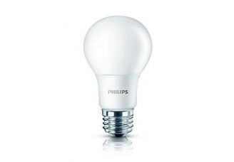 Лампа груша Е27 светодиодная (LED) 7Вт (= 60Вт ЛН) тепло-белый 230В 15000ч. Цветопередача 80 Philips