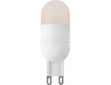 Лампа "капсула" Camelion G9 светодиодная (LED) 3Вт теплый белый 220В