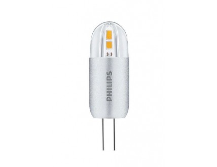 Лампа капсула G4 светодиодная (LED) 2Вт (= 20Вт ГЛН) тепло-белый 12В Philips