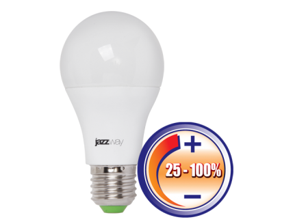Лампа "груша" Jazzway Е27 диммируемая светодиодная (LED) 12Вт теплый белый 230В
