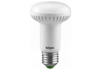 Лампа Navigator R63 Е27 светодиодная (LED) 8Вт ( 60Вт ЗЛН) холодный белый 230В