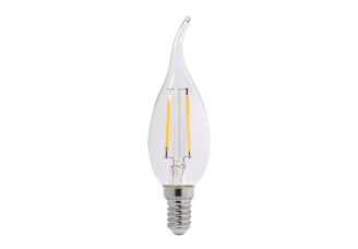Лампа (LED) PLED CA37 OMNI 4w 2700K 360 Lm E14 230/50 Jazzway