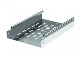 Лоток перфорированный 200х50 L 2000 толщ. 1,2 мм, горячеоцинкованный