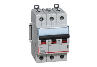 Выключатель автоматический 3-пол. 6A D 10kA DX3 Legrand
