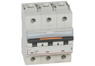 Выключатель автоматический 3-пол. 32A D 25kA DX3 Legrand