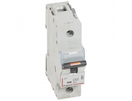 Выключатель автоматический 1-пол. 63A C 25kA DX3 Legrand