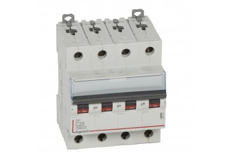 Выключатель автоматический 4-пол. 20A С 10kA DX3 Legrand