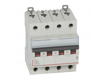 Выключатель автоматический 4-пол. 50A С 10kA DX3 Legrand