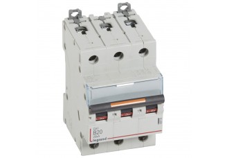 Выключатель автоматический 3-пол. 20A B 25kA DX3 Legrand