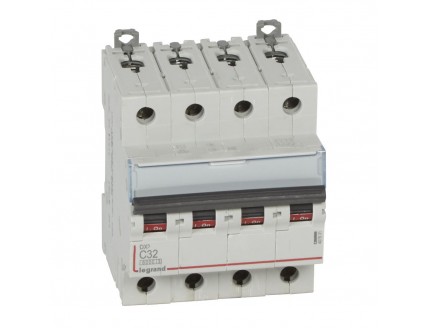 Выключатель автоматический 4-пол. 32A С 10kA DX3 Legrand
