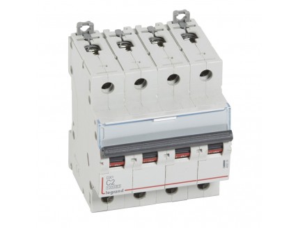 Выключатель автоматический 4-пол. 2A C 16kA DX3 Legrand