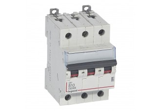 Выключатель автоматический 3-пол. 10A B 16kA DX3 Legrand