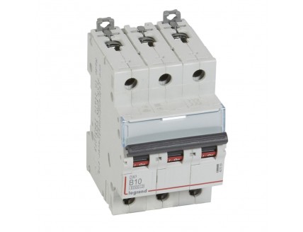 Выключатель автоматический 3-пол. 10A B 10kA DX3 Legrand