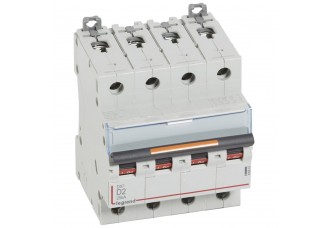 Выключатель автоматический 4-пол. 2A D 25kA DX3 Legrand