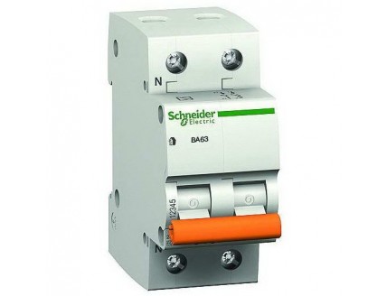 Выключатель автоматический 1 полюс +N 20A C 4,5ка Domovoy Schneider Electric