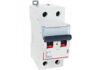 Выключатель автоматический 2-пол. 1A C 6kA DX3-E Legrand