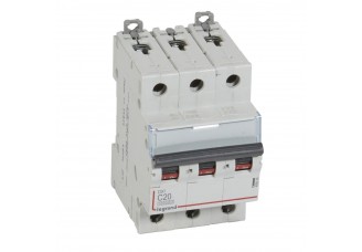 Выключатель автоматический 3-пол. 20A C 16kA DX3 Legrand