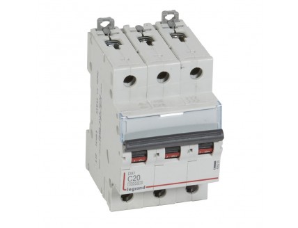 Выключатель автоматический 3-пол. 20A C 16kA DX3 Legrand