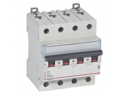 Выключатель автоматический 4-пол. 3A C 16kA DX3 Legrand