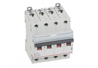 Выключатель автоматический 4-пол. 10A С 10kA DX3 Legrand