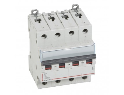 Выключатель автоматический 4-пол. 2A B 10kA DX3 Legrand