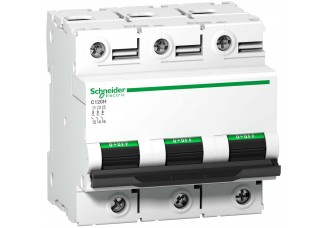 Выключатель автоматический 3-пол. 100A 15кА C120H D "Schneider Electric"