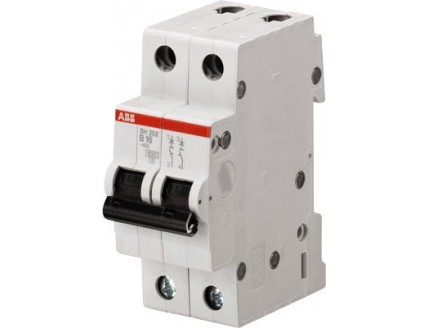 Выключатель автоматический 2 полюса 16A C 4,5ka ABB