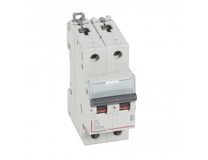Выключатель автоматический 2-пол. 1A C 16kA DX3 Legrand