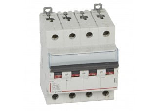 Выключатель автоматический 4-пол. 16A С 10kA DX3 Legrand