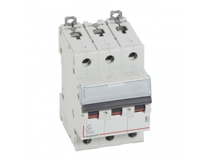 Выключатель автоматический 3-пол. 1A D 10kA DX3 Legrand