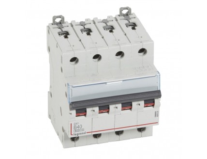 Выключатель автоматический 4-пол. 40A B 10kA DX3 Legrand