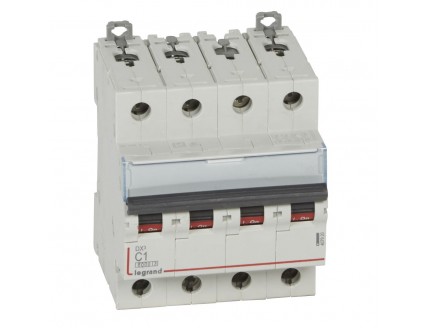 Выключатель автоматический 4-пол. 1A С 10kA DX3 Legrand