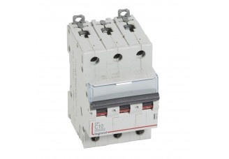 Выключатель автоматический 3-пол. 10A C 16kA DX3 Legrand