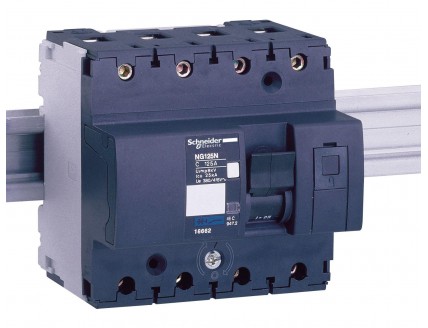 Выключатель автоматический 4-пол. 16A 50кА NG125L C "Schneider Electric"